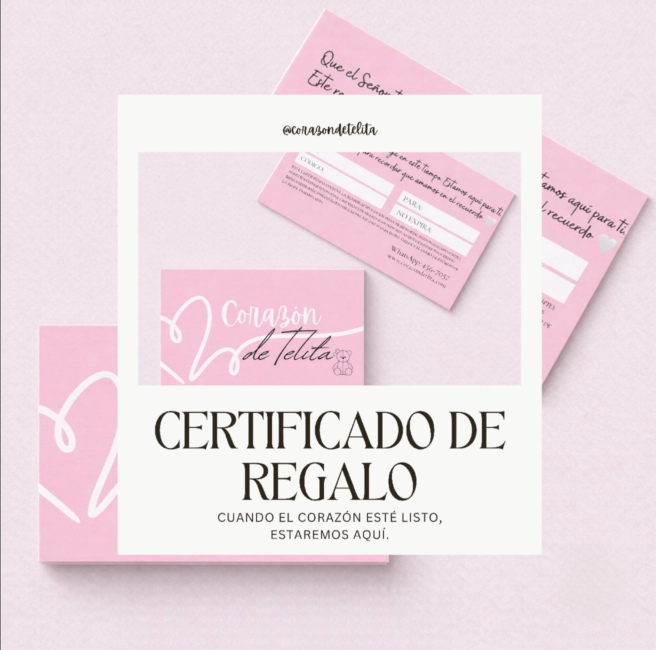 Certificado de Regalo