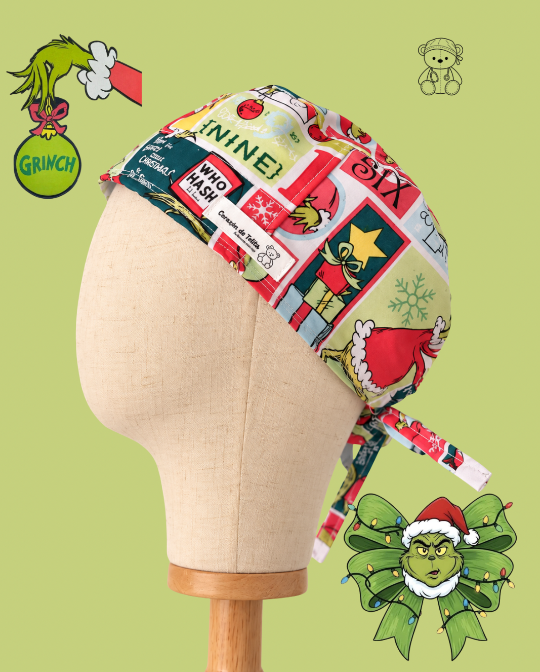 Gorrito Qx Grinch 2