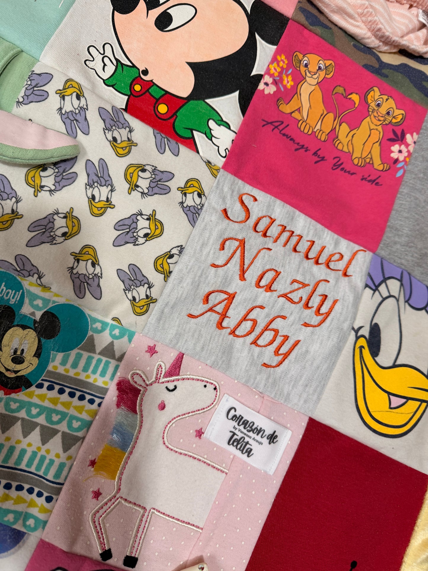 Mantita del Recuerdo Personalizada