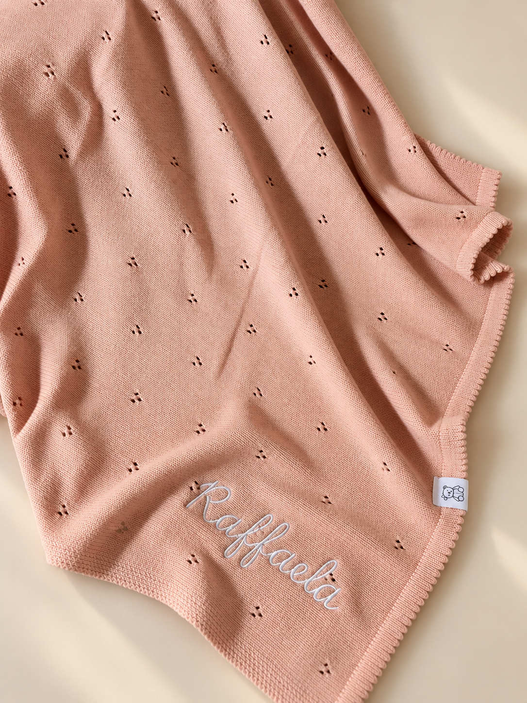 Mantita Tejida Personalizada