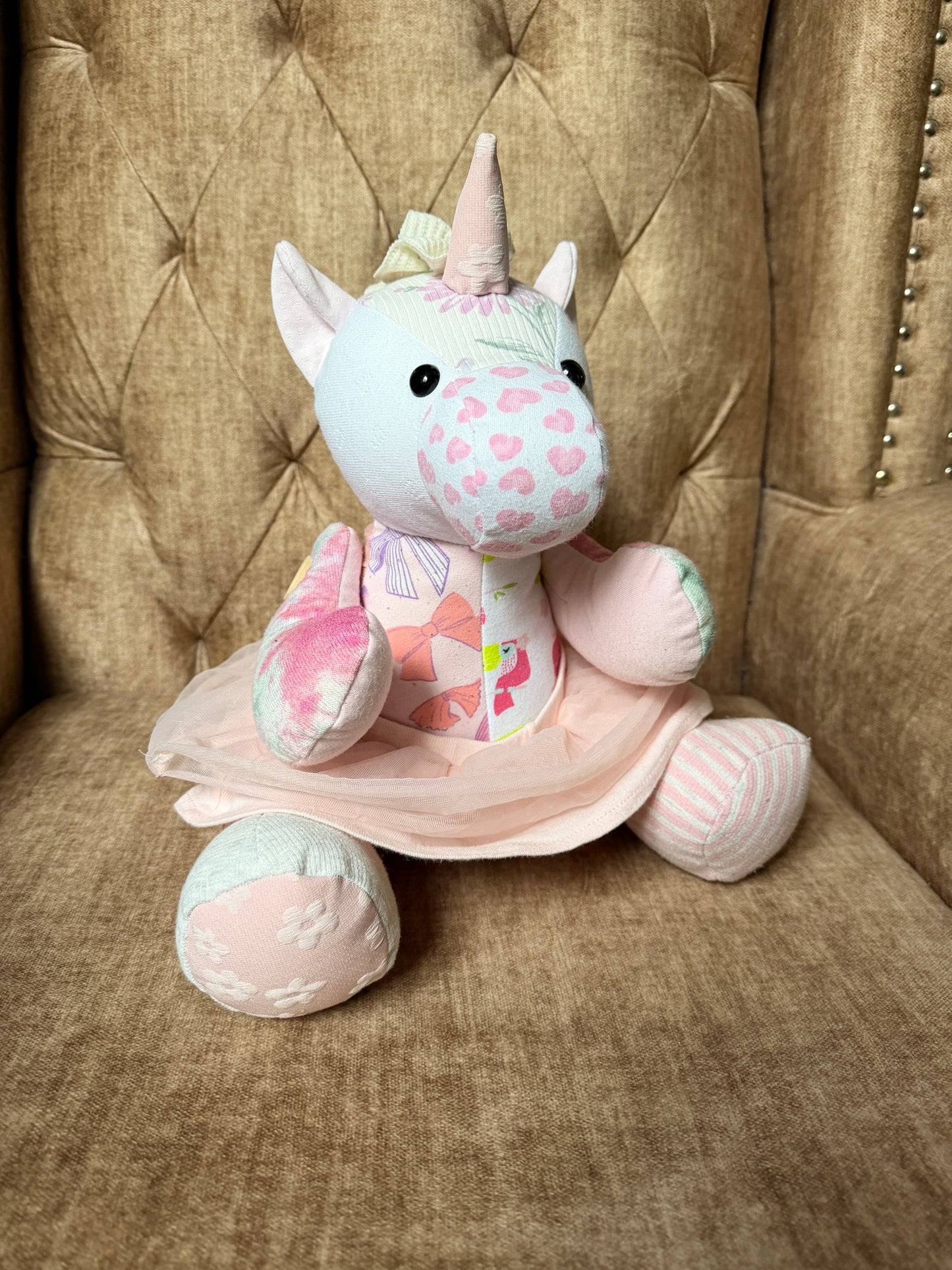 Unicornio del Recuerdo Personalizado