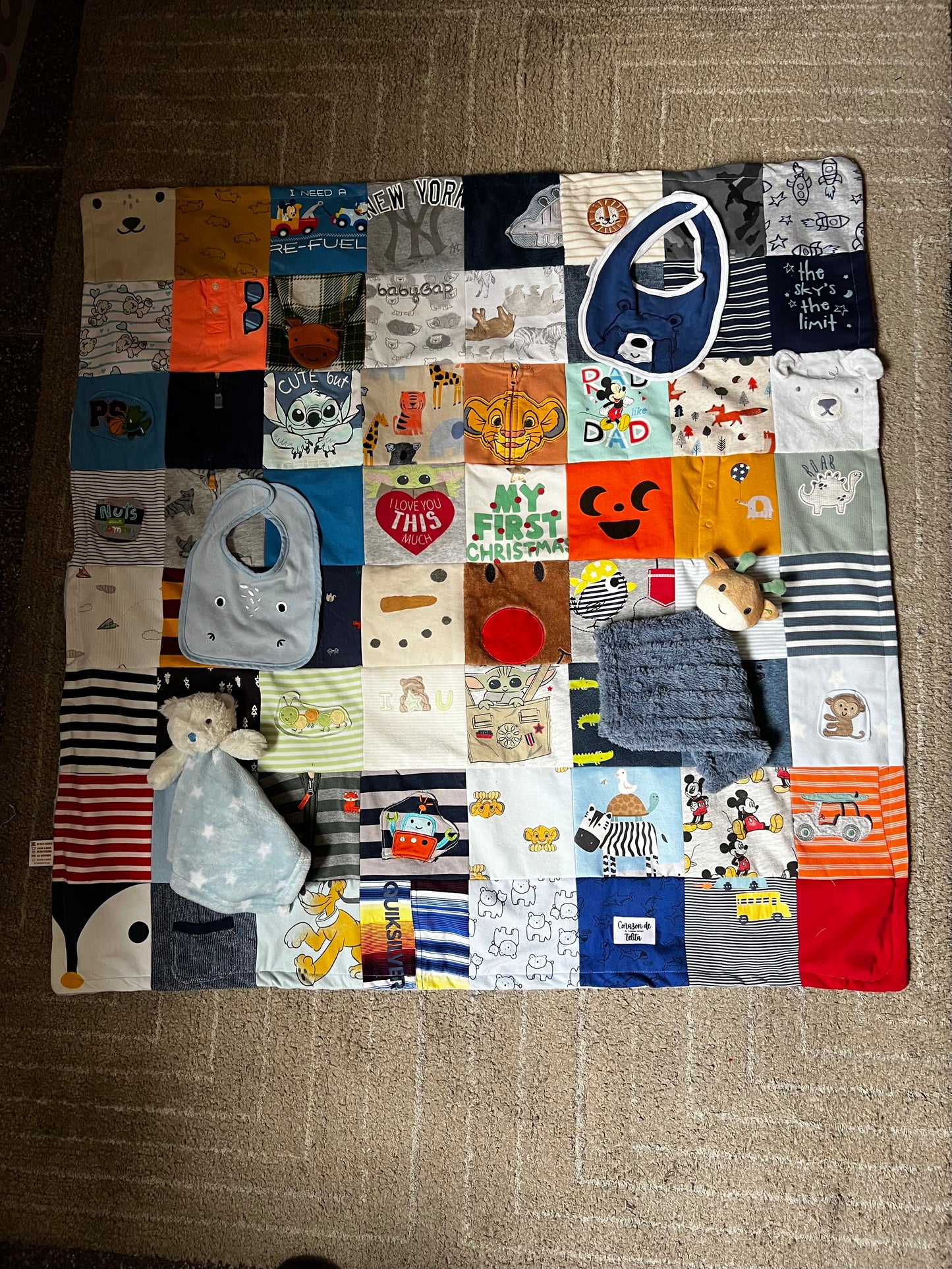 Mantita del Recuerdo Personalizada