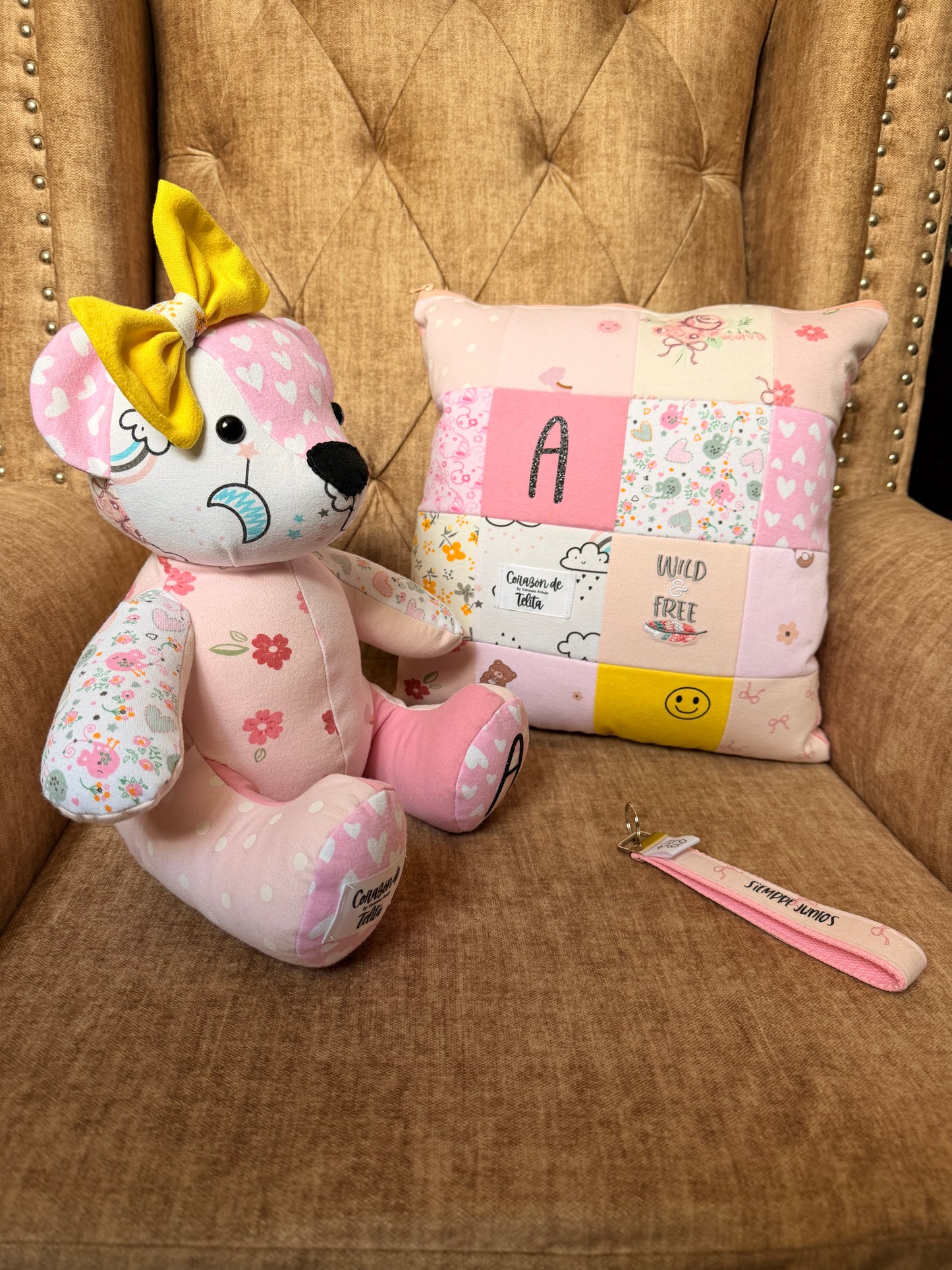 Set Corazón de Telita