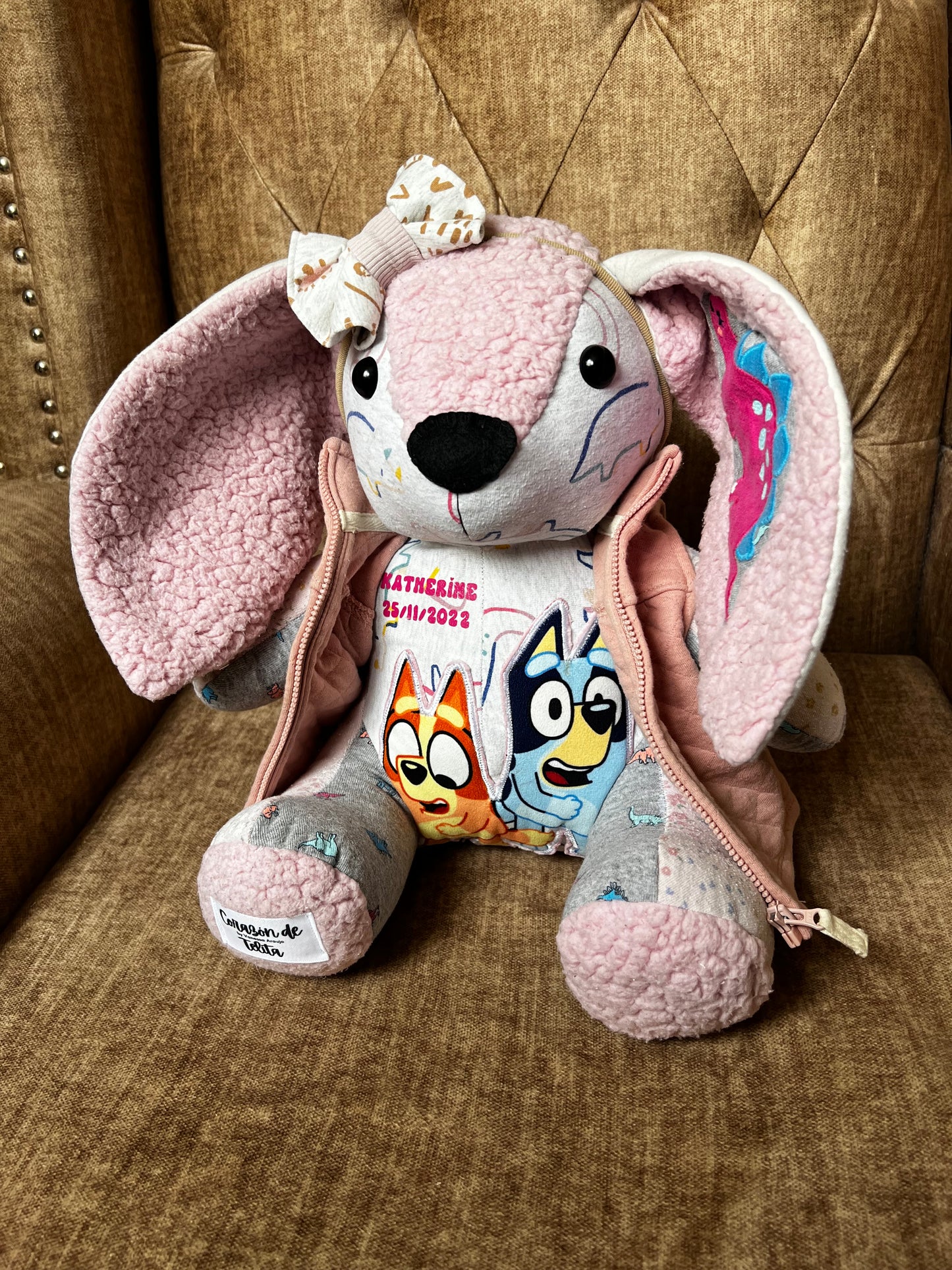 Conejo del Recuerdo Personalizado