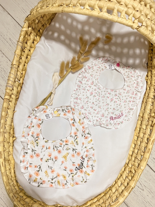 Set de Dos Baberos Personalizados