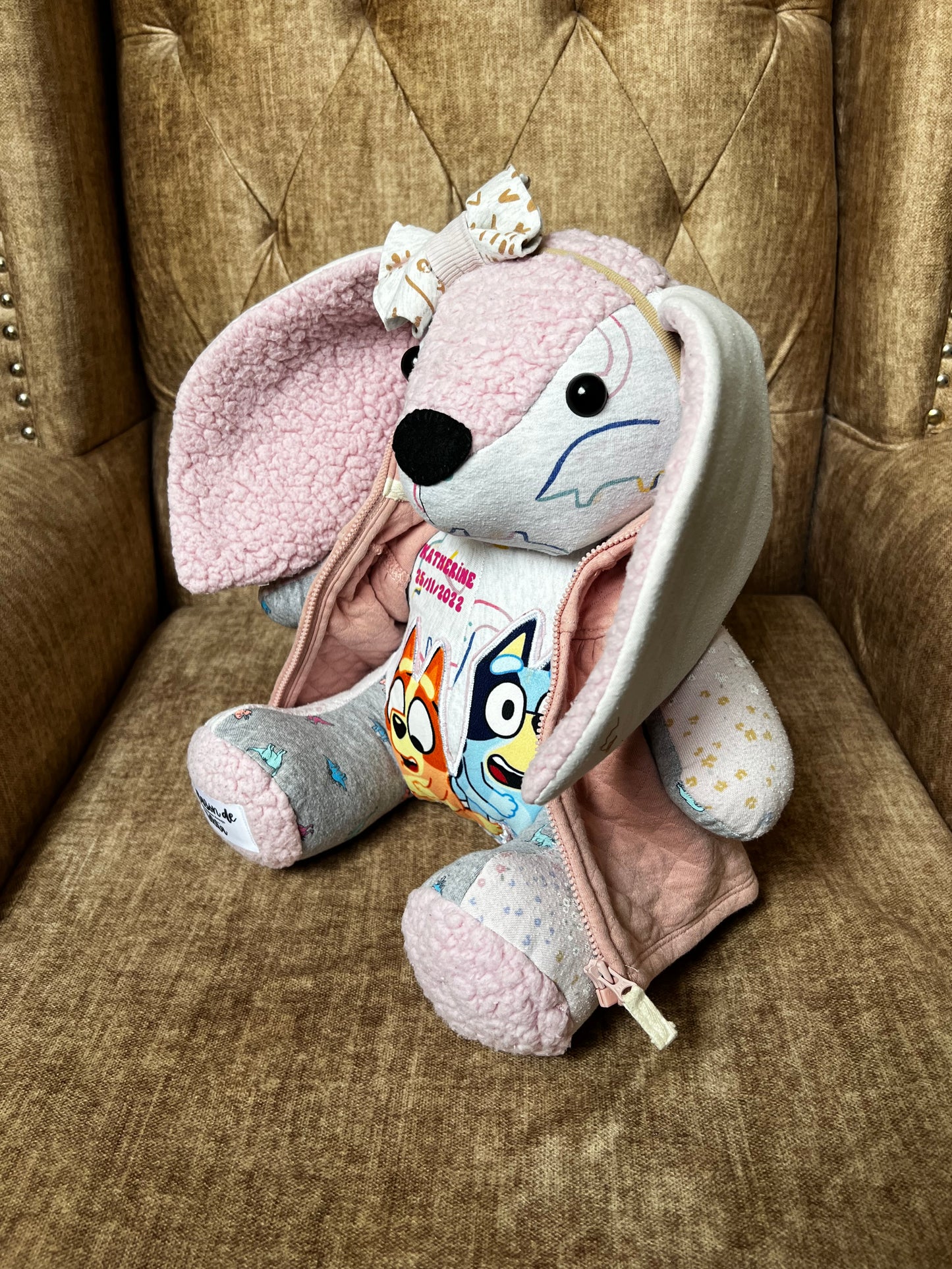 Conejo del Recuerdo Personalizado