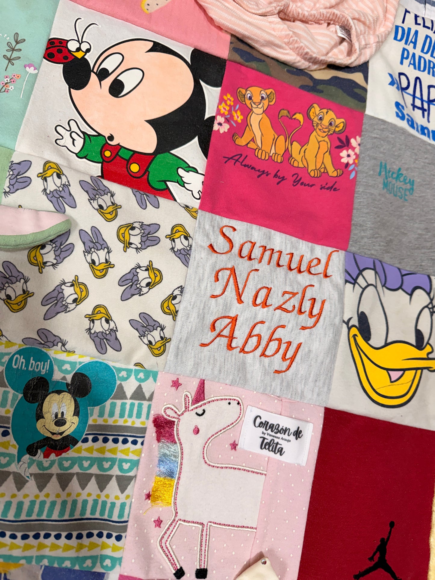 Mantita del Recuerdo Personalizada