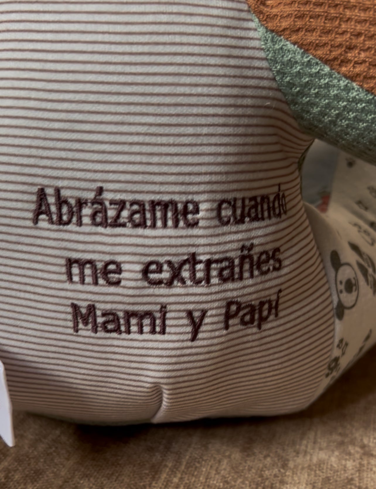 Nombre o Frase bordado