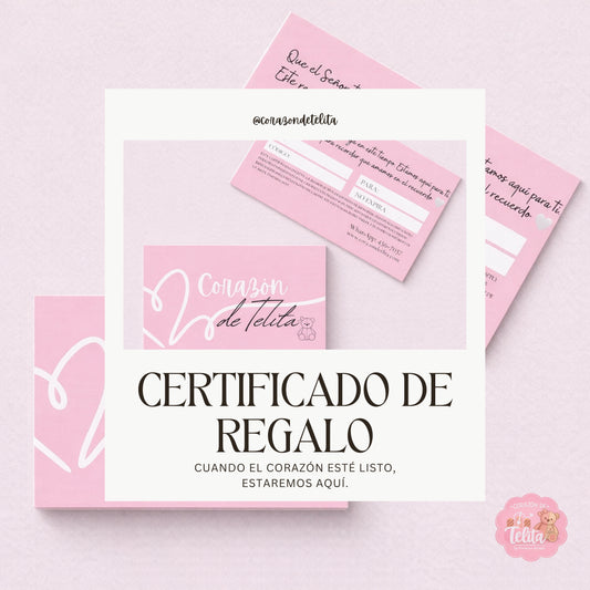 Certificado de Regalo