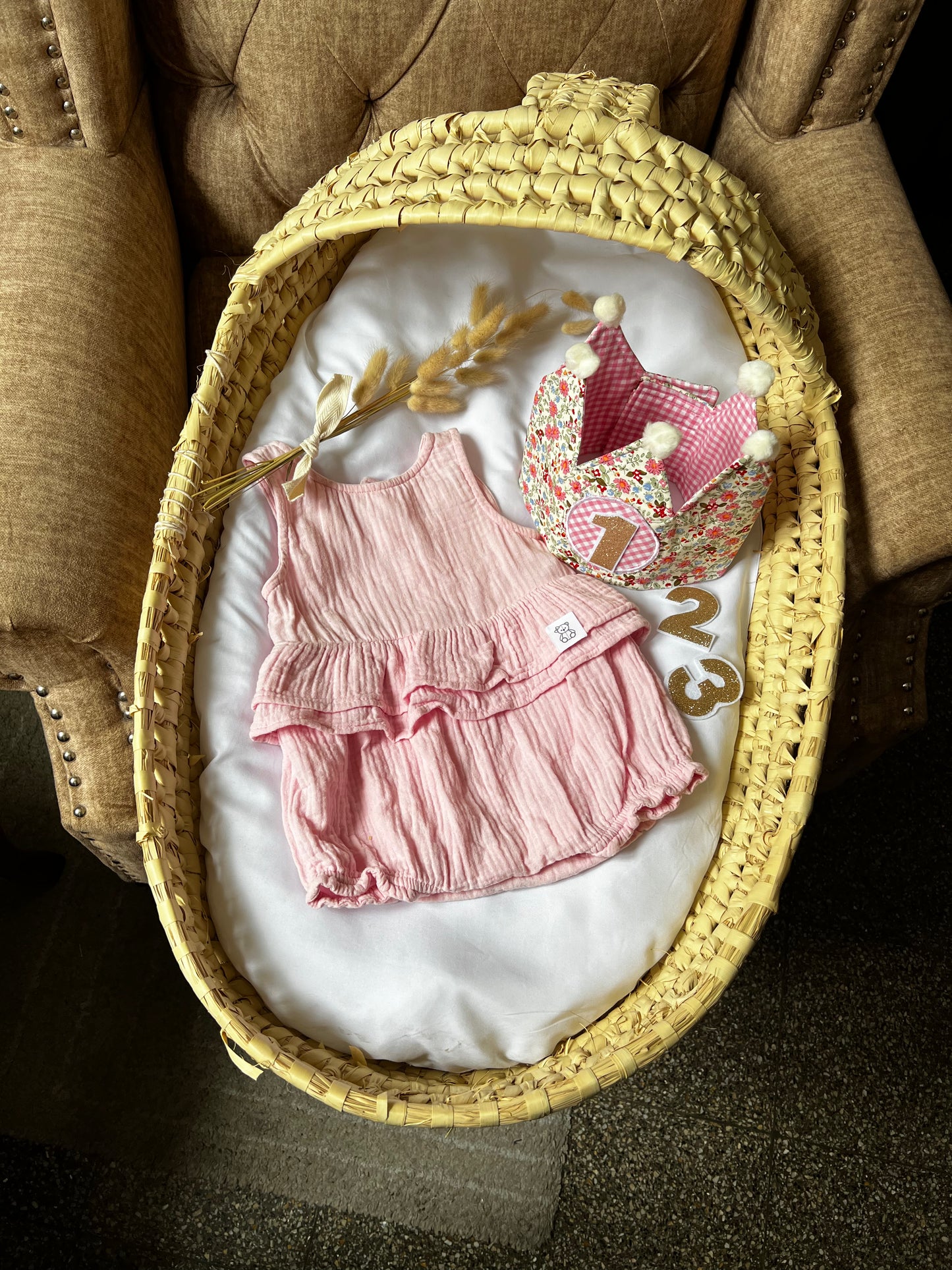 Set Jardinero y Corona