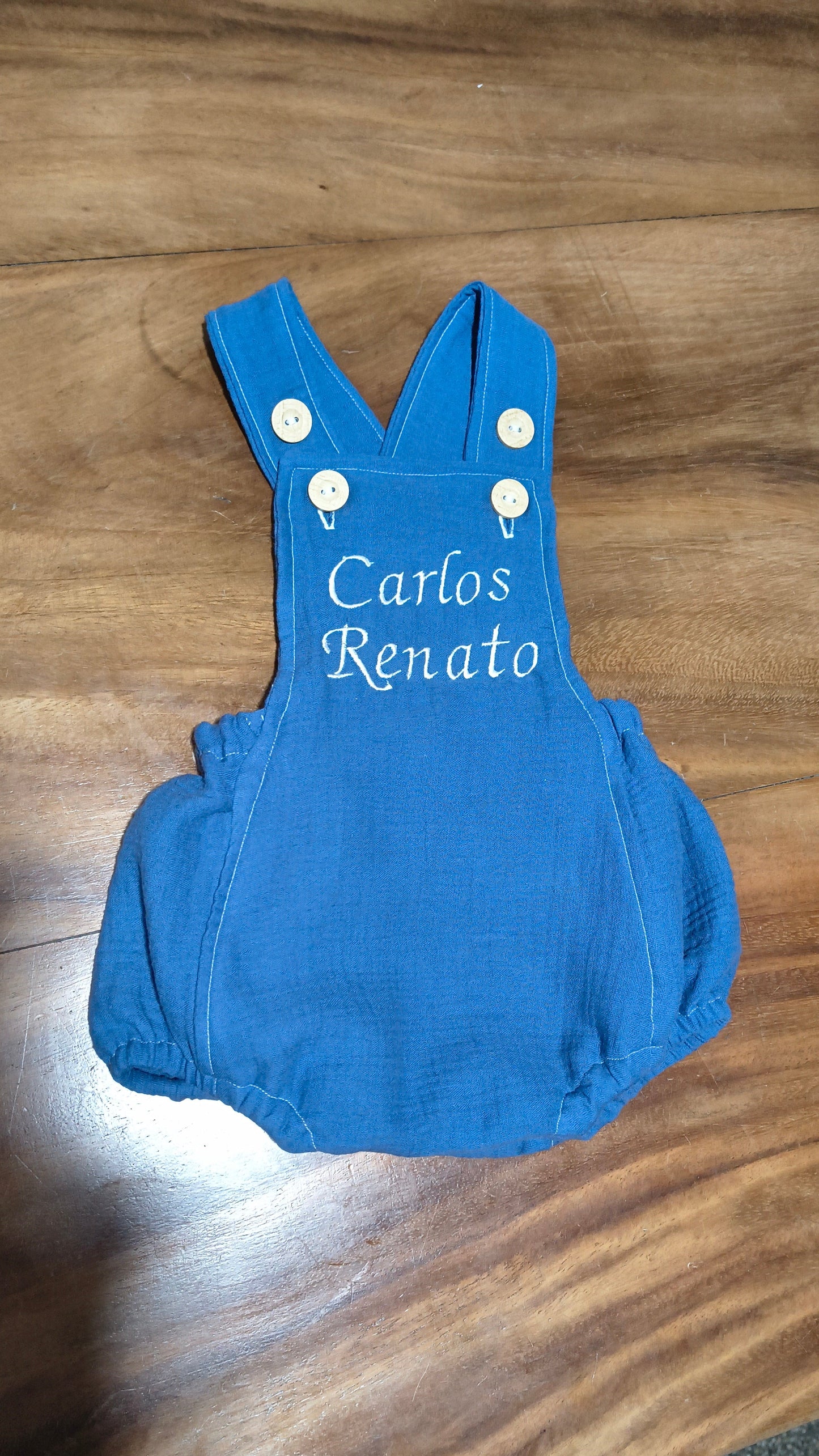 Jardinero Personalizado para Bebé